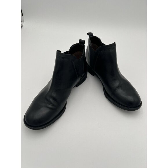 Sofft Boots Women's Sz 9M Pull On Chelsea Ankle Bootie Black Leather Comfort - Picture 12 of 15